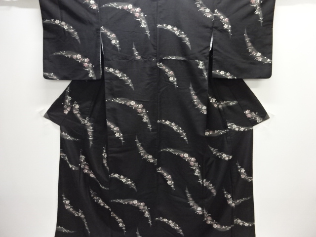 Japanese Kimono / Komon Synthetic fiber